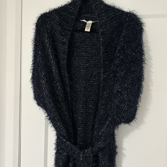 Diane Von Furstenberg wool cover-up sleeveless jacket size S - Picture 2 of 6